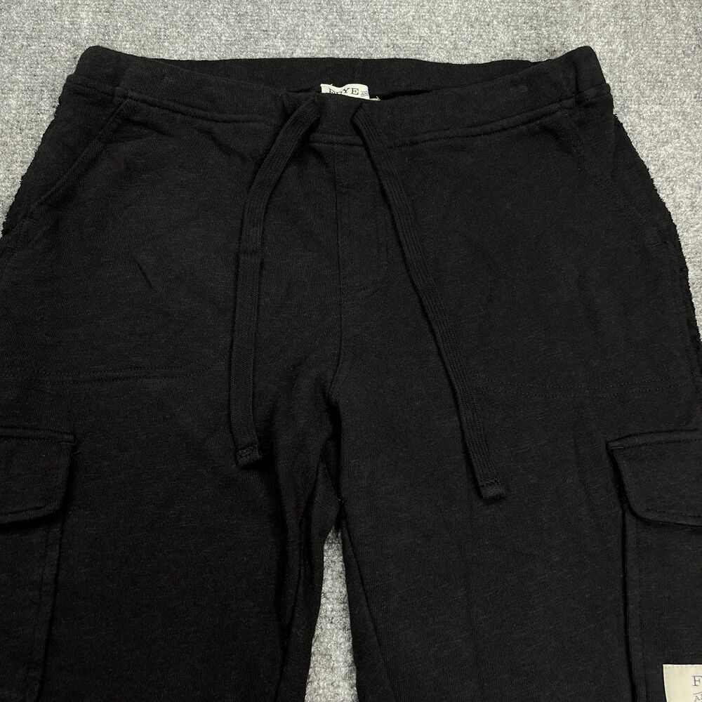 Frye & Co Foxtail Heritage Sweatpants Joggers Size Medium Black Fmf1k516 View 3